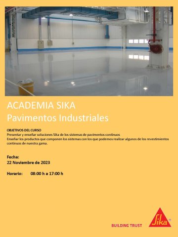 Jornadas de formación de productos y sistemas de reparación, impermeabilización y pavimentos continuos AsociacionDIR